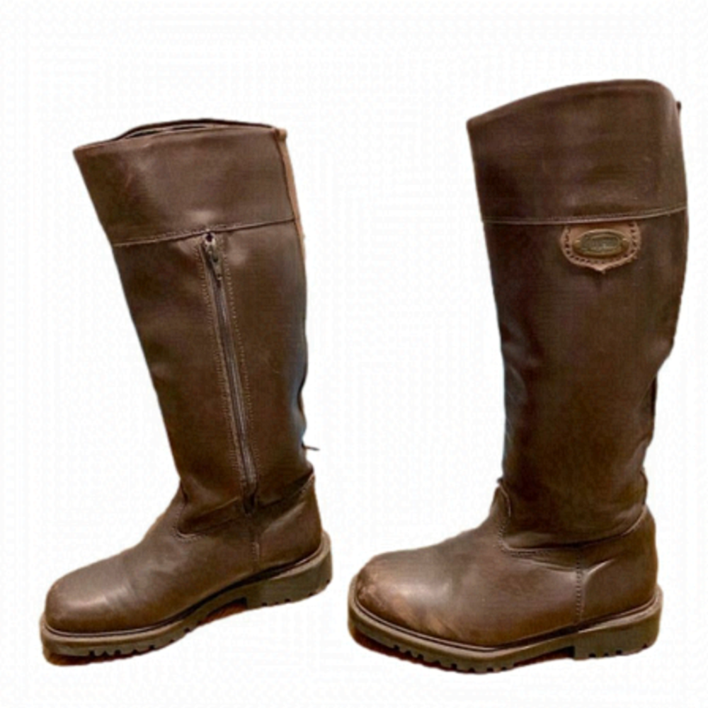 𝅺🌷anfibio🌷 Brown Leather Outdoor Performance Boots 